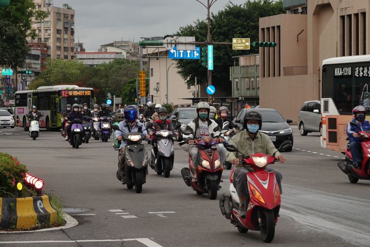 中正區中華路與愛國西路口。陳德興攝