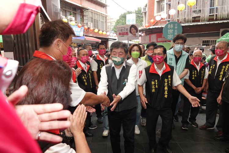 陳時中強調，跟選民互動好，也是被選舉人該做的。陳德興攝