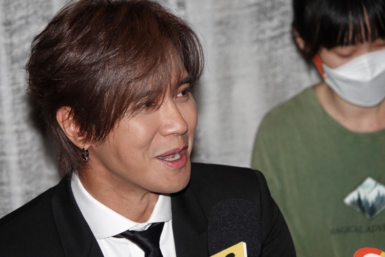 羅志祥大方回應媒體所有提問。陳德興攝