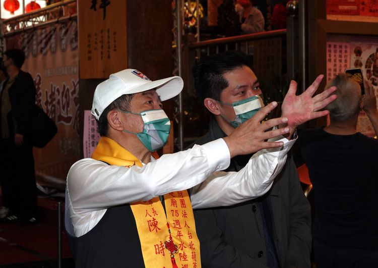 陳時中分享，過去和防疫團隊天天見面，早也見、晚也見。陳德興攝