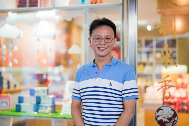 泉利米香第二代簡志源。田欣雲攝