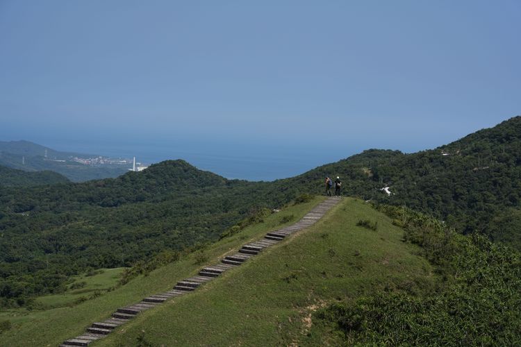 位於東北角貢寮的「桃源谷步道－內寮線」相當平易近人。黃盈甄攝
