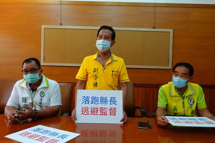 民進黨宜蘭縣議員劉添梧。林泊志攝