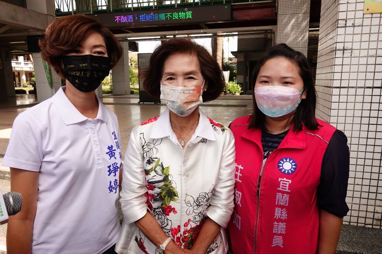 宜蘭縣長林姿妙感謝鄉親肯定，會持續努力打拚。林泊志攝