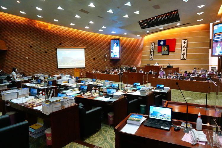 宜蘭縣議會。林泊志攝