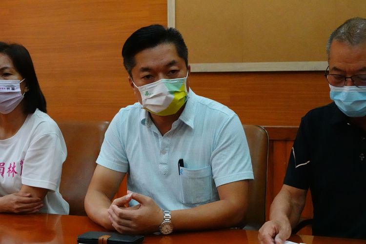 民進黨宜蘭縣議會黨團總召陳俊宇。林泊志攝