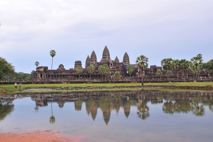 柬埔寨政府公告自2022年7月11日起恢復落地簽證。田欣雲攝