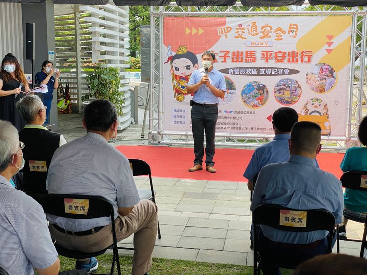 國道相關單位派員與會宣導。王志弘攝