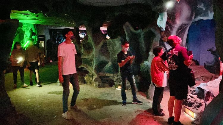 十八地獄是廟方熱門景點之一。王志弘攝