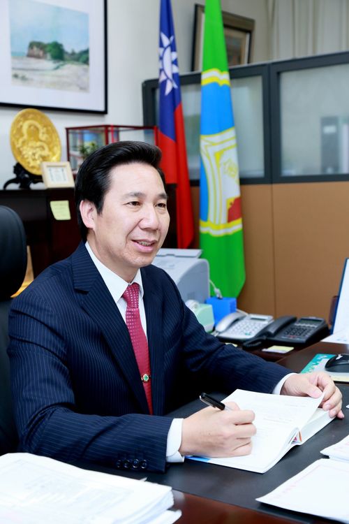 前縣長陳福海捲土重來，要上演復仇戲碼，競爭金門縣長寶座。資料照片