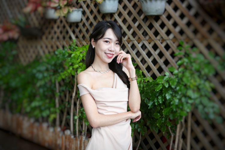 陳娜給自己的座右銘正是「敢闖、敢夢！」。葉志明攝