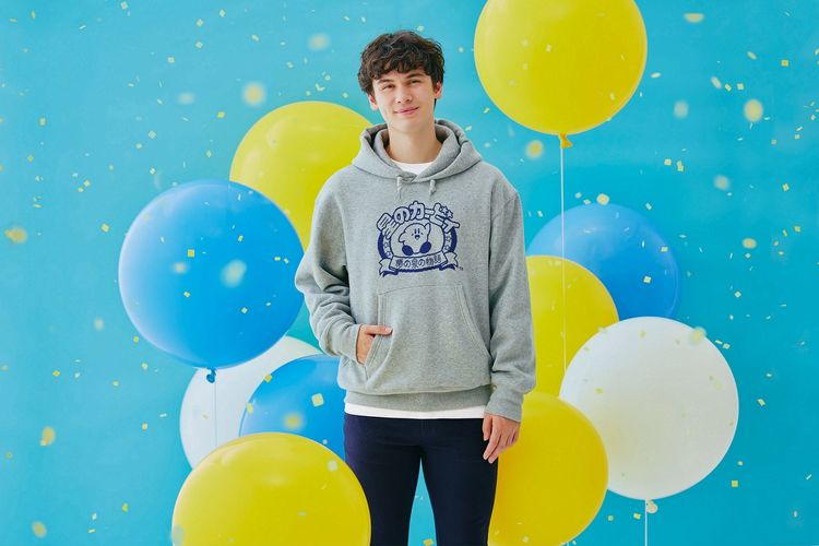 GU與《星之卡比》聯名系列男裝單品以30週年紀念為設計靈感，簡約、可愛又不失時尚。業者提供