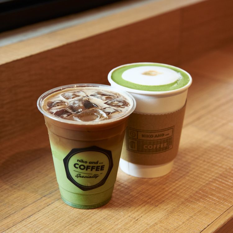 抹茶咖啡拿鐵，110元。業者提供