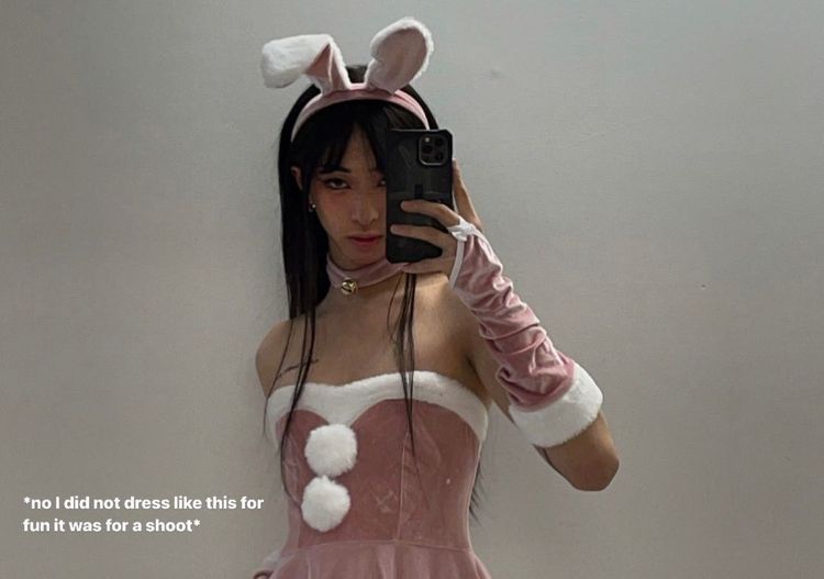 哈林兒子常以女裝造型示人。翻攝庾恩利IG