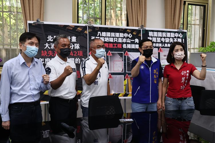 桃園市議員炮轟市府監督不力。張沛森攝