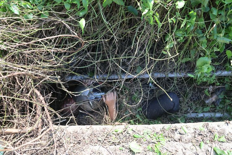 男子意識不清。張喆喜攝