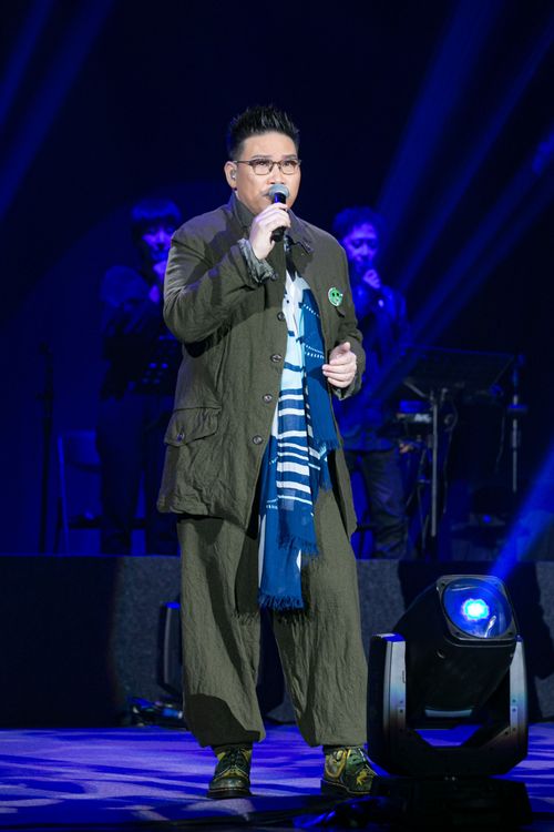 蘇永康許久未登台演出，身形受到矚目。D-SHOW提供