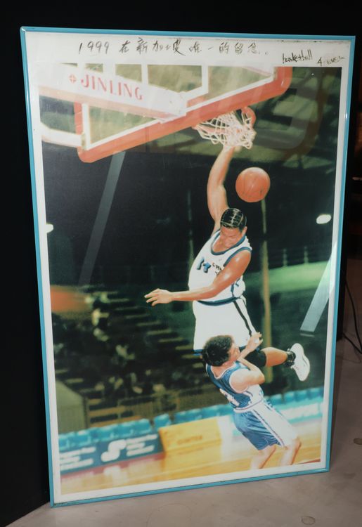 陳建州曾到新加坡打球。   彭欣偉攝