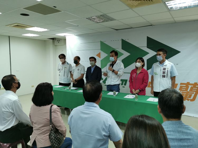 前立法院長蘇嘉全肯定江聰淵行政能力。林泊志攝