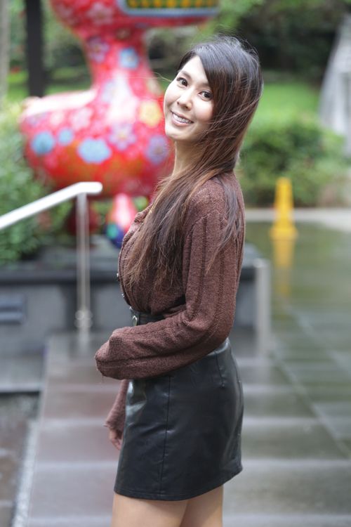 從事服務業的圓圓，歡迎大家追蹤她的IG。翁玉信攝