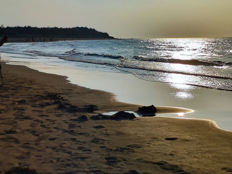 Xiaomi 12T Pro淡水海灘實拍圖。王雪玲攝