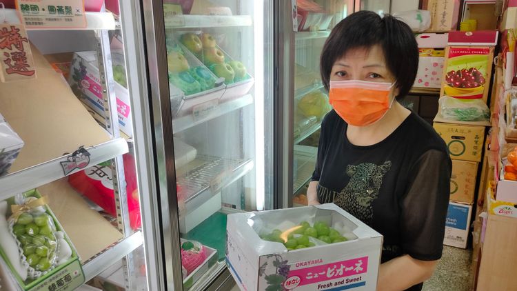 樹根水果行的水果禮盒曾是台中人送禮的首選之一。鮮明攝