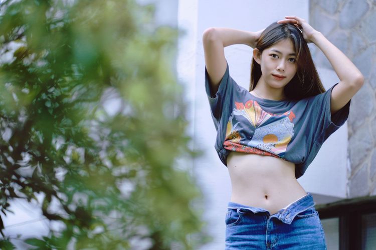 熱愛跳舞的Janice有著令人稱羨的小蠻腰。陳志淵攝