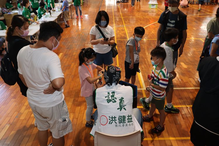 陳時中表示，活動還是讓孩童玩得開心。趙世平攝