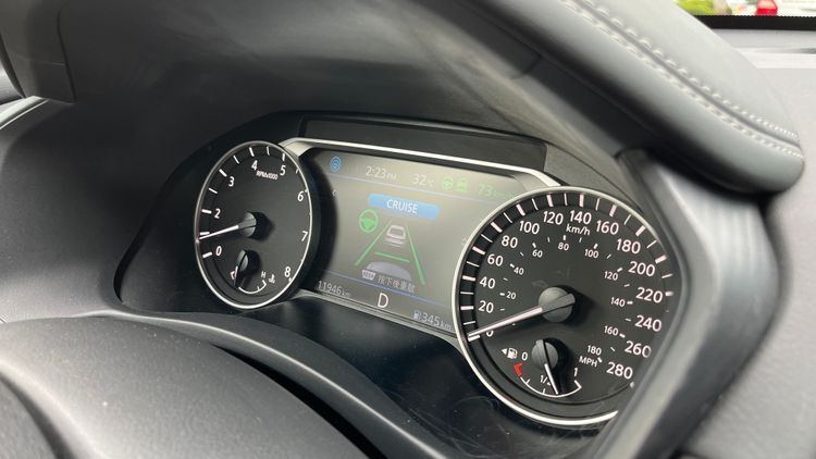 Nissan Altima將主動駕駛輔助科技升級為「ProPILOT智行安全系統」，可一鍵開啟Level 2半自動駕駛輔助功能。陳志淵攝