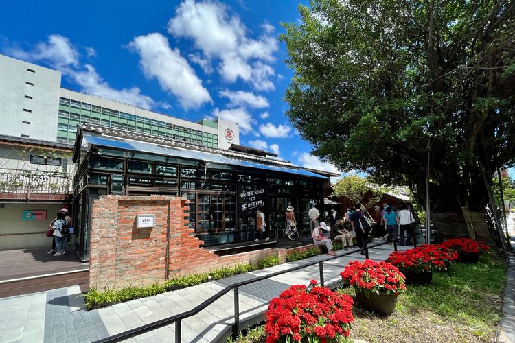 On The Road在路上位於前身為台北刑務所的榕錦時光生活園區。陳志淵攝