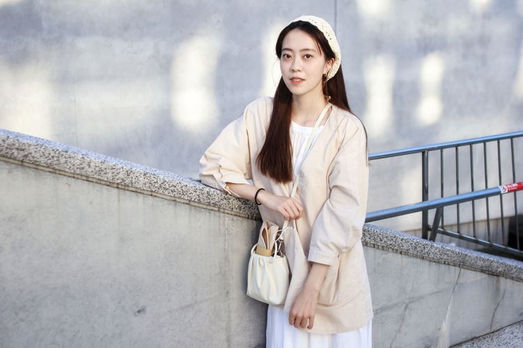 雪梨貝爾喜歡日系風格的造型打扮。葉志明攝