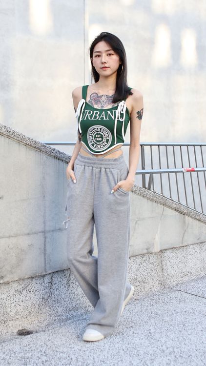 身材纖細高挑的Joanne是時裝設計師。陳德興攝