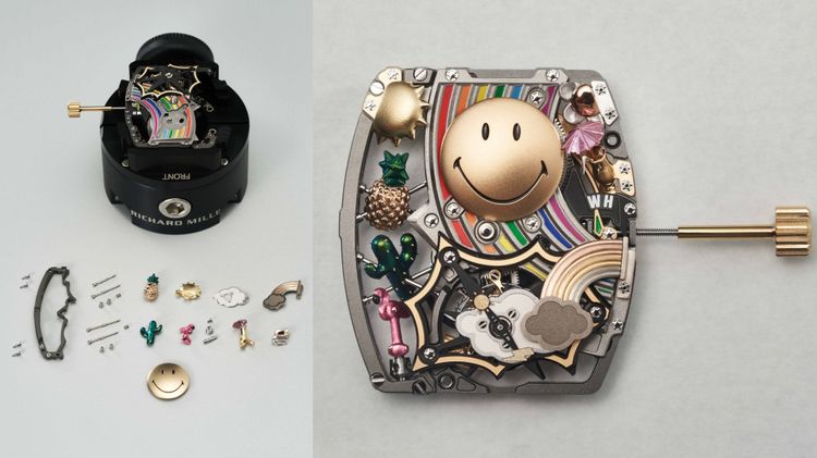 在面盤上要點綴各飾金雕童趣綴飾，又得讓機芯得以正常運作是一大考驗。品牌提供