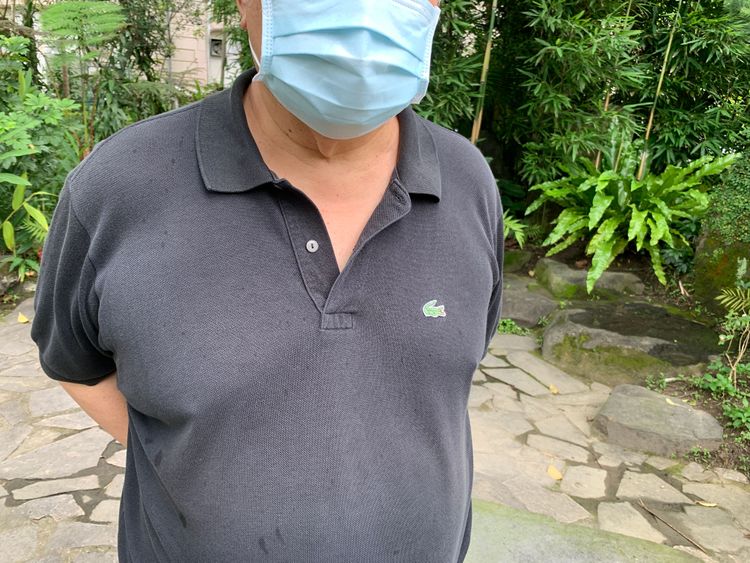 富商程萬遠自首行賄法官200萬。丁牧群攝