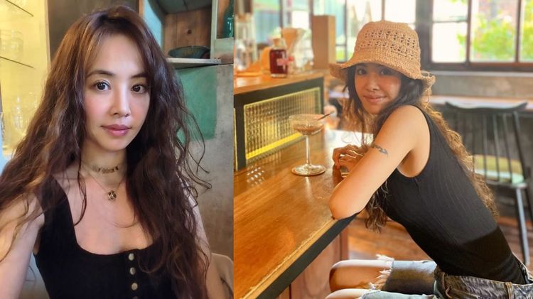 蔡依林私下淡妝時儼然就是女學生樣。翻攝jolin_cai IG