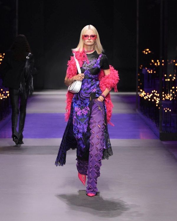 VERSACE 2023春夏大秀。翻攝versace IG