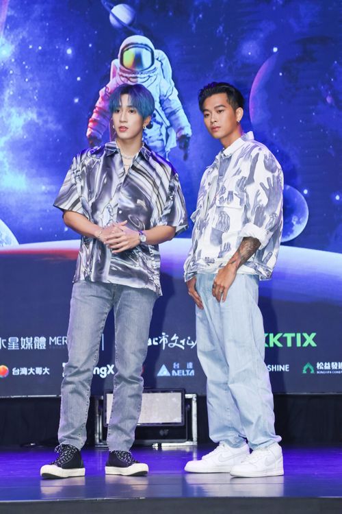 婁峻碩（左）、高爾宣將在太空港音樂藝術嘉年華上演出。趙世平攝