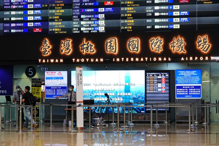 桃園機場。施昂強攝