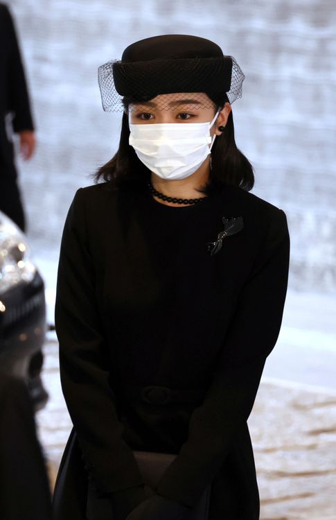 被譽為日本「最美公主」的佳子內親王。美聯社