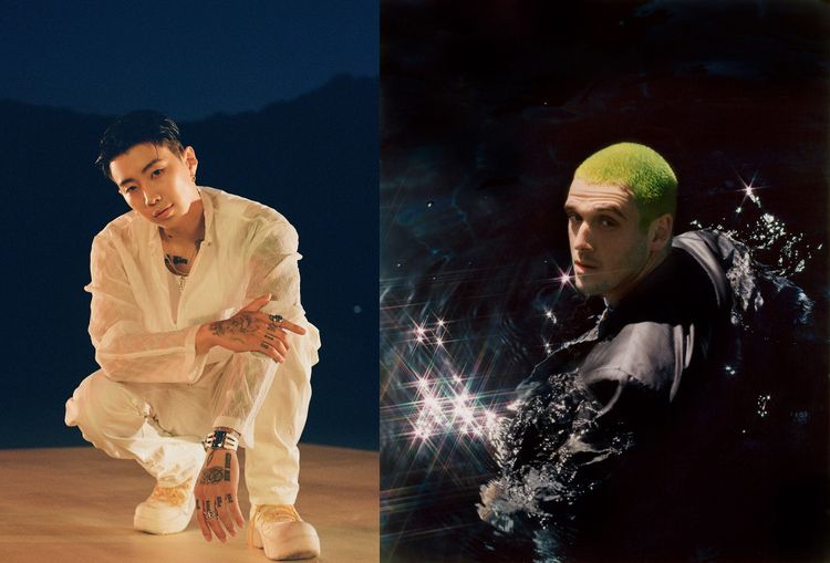 朴宰範（左圖）、Lauv都會來台演出。太空港音樂藝術嘉年華提供