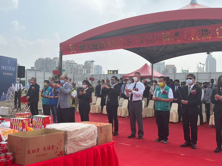 14期敦和段，順天建設推出總銷70億元的「KING’S ROAD」，於近期正式舉辦開工動土典禮，正式公開推出。業者提供
