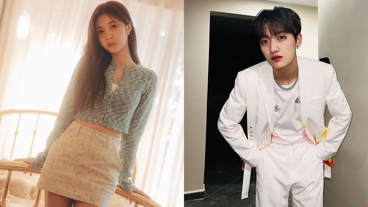 金多娟（左圖）、Won爆熱戀，成為首組「第4代偶像情侶」。翻攝Kep1er、Ciipher IG