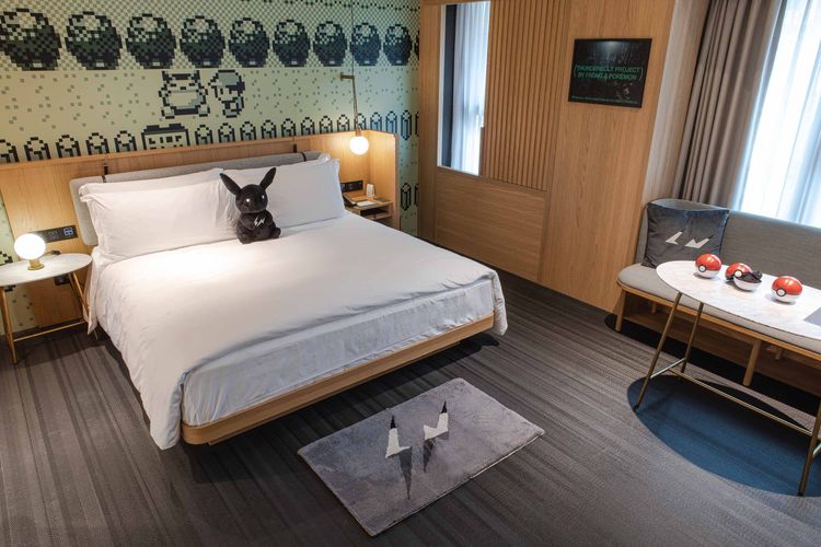 豪華大床房。金普頓大安酒店提供