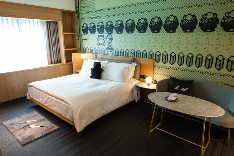 豪華浴缸房。金普頓大安酒店提供