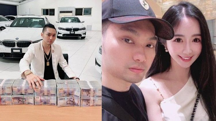 連千毅直播時經常擺出大量現金炫富。翻攝連千毅臉書