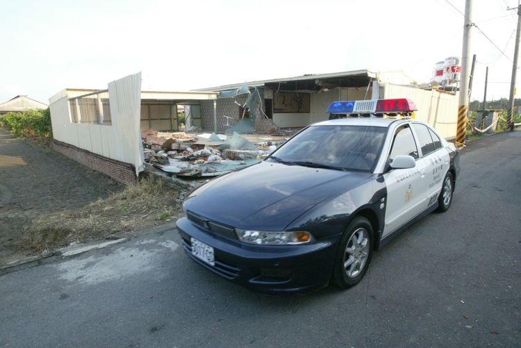 圍捕張錫銘失利，圖為槍擊現場張錫銘躲藏的磚造工寮。民眾提供