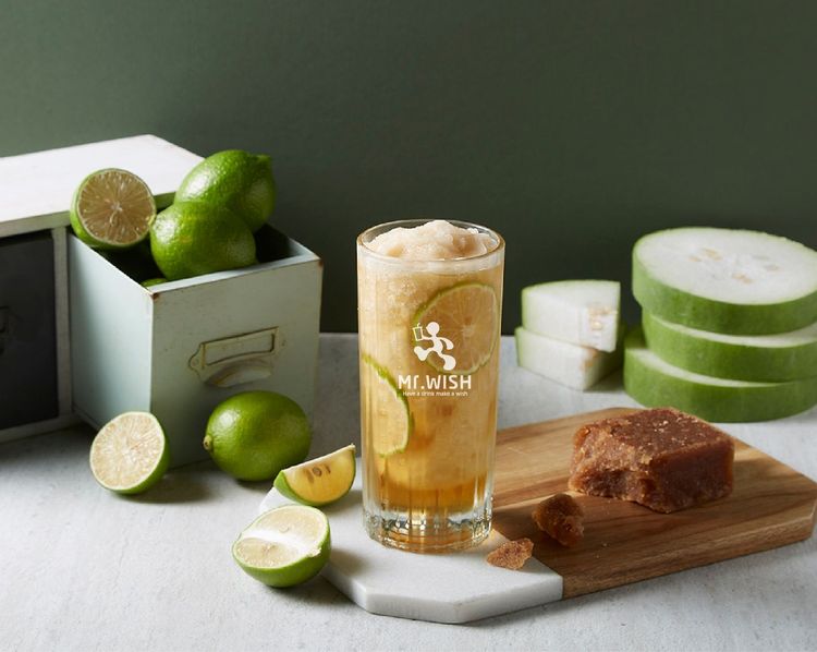 Mr.Wish冬瓜系列-冬瓜檸檬冰沙。業者提供