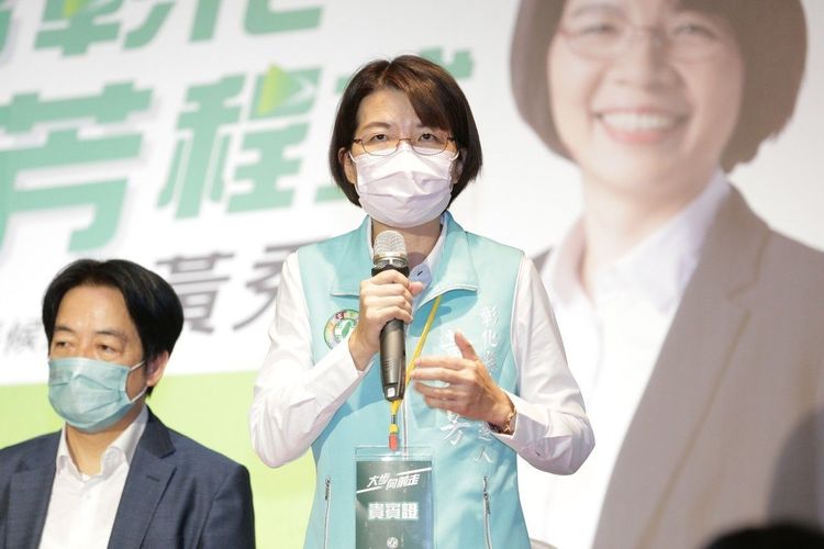 黃秀芳強調，將以「爭取、再造、互動、友善」四大策略點亮彰化的觀光產業。黃秀芳總部提供