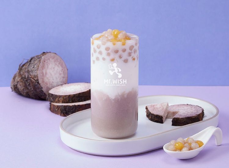 綿密的大甲芋泥與香濃牛奶完美結合，口口都喝的到濃郁的芋頭香氣。業者提供