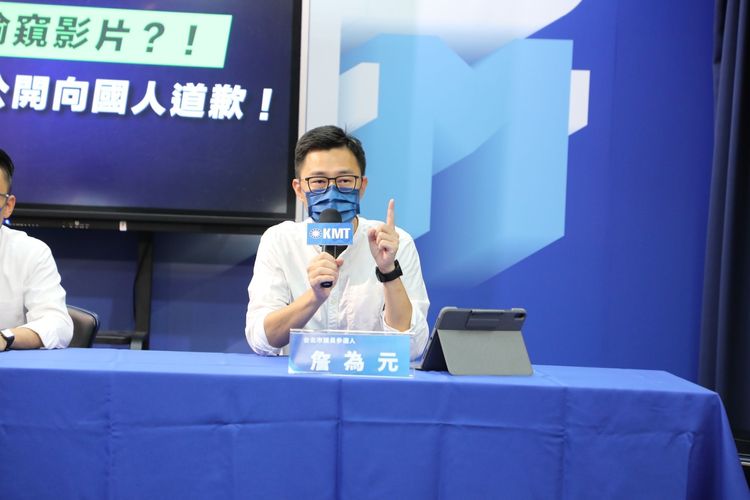 詹為元認為陳時中具有相當知名度，不應該做出錯誤示範。國民黨提供